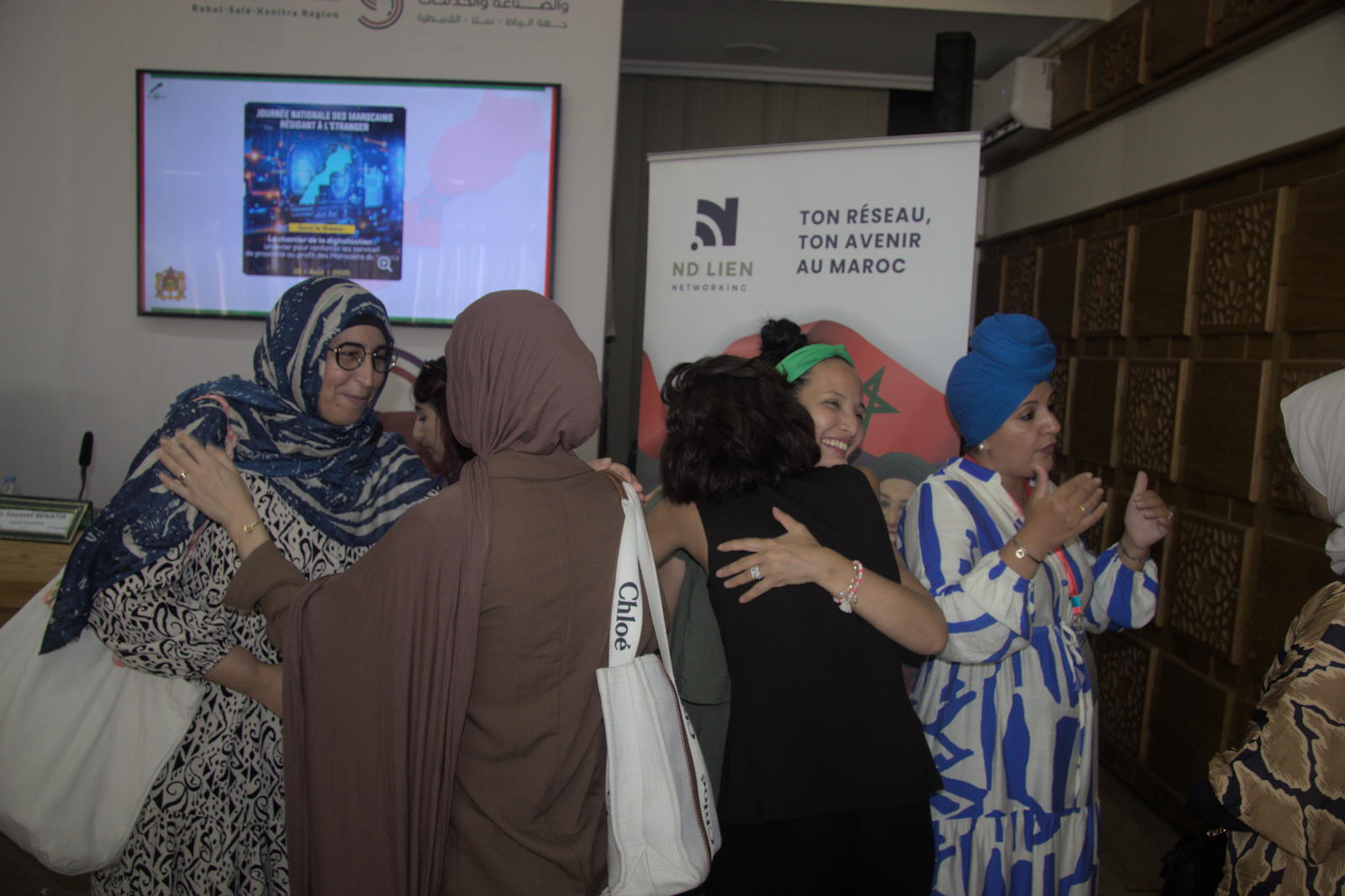 Participants lors de l'événement ND LIENS.